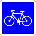 vélo bleu